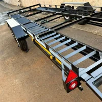 Buy 5.5m x 2.0m Skeletal Car Trailer - Image 2