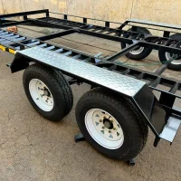 Buy 5.5m x 2.0m Skeletal Car Trailer - Image 3