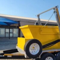 Buy Skip Bin Trailer with Bin - Image 3