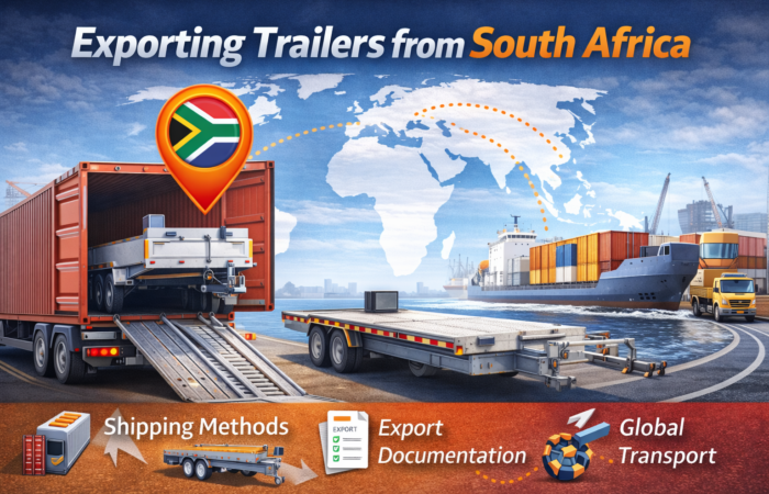 Exporting Trailers from South Africa: Process, Costs, Timelines & Common Mistakes