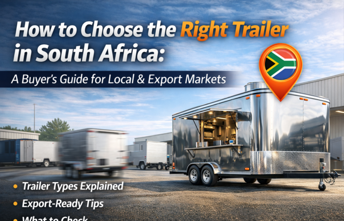 How to Choose the Right Trailer in South Africa: A Buyer’s Guide for Local & Export Markets
